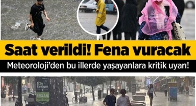 Meteoroloji'den İstanbul Dahil 11 İl İçin Kritik Uyarı!