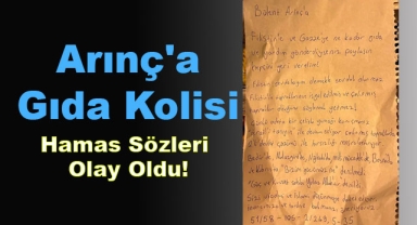 AGD'den Bülent Arınç'a Gıda Kolisi!