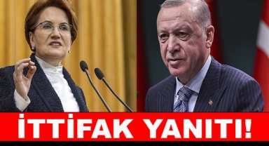 Akşener'den Erdoğan'a İttifak Yanıtı!