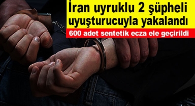 İran Uyruklu 2 Şüpheli Uyuşturucuyla Yakalandı