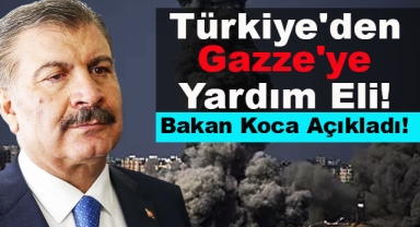Türkiye'den Gazze'ye Yardım