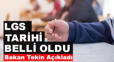 2024 LGS Tarihi Belli Oldu!