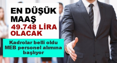 MEB Personel Alımına Başlıyor