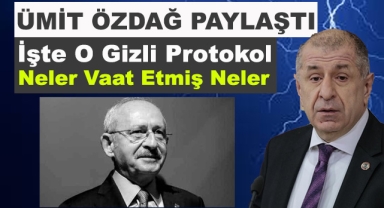 Özdağ Kemal Kılıçdaroğlu'nun Protokolünü Paylaştı