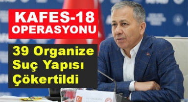 39 Organize Suç Yapısı Çökertildi