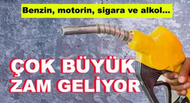 Çok Büyük Zam Geliyor