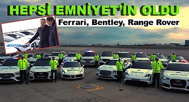 Çökertilen Çetelerin Lüks Araçları Polis Arabası Oldu