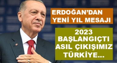 Cumhurbaşkanı Erdoğan'dan Yeni Yıl Mesajı