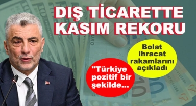 Dış Ticarette Kasım Rekoru