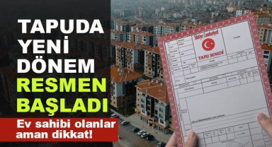Ev Sahibi Olanlar Aman Dikkat!