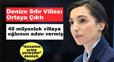 Hafize Gaye Erkan'ın Denize Sıfır Villası Ortaya Çıktı