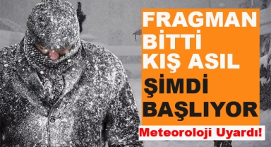 Meteoroloji'den Kar ve Yağış Uyarısı