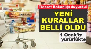Ticaret Bakanlığı Duyurdu