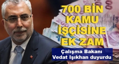 700 Bin Kamu İşçisi Ek Zam Alacak