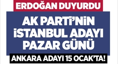 AK Parti'de Gözler Pazar Gününe Çevrildi