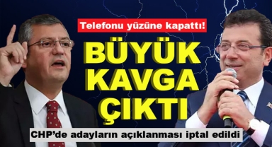 CHP'de Büyük Kavga