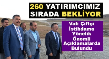 Çiftçi İstihdama Yönelik Önemli Açıklamalarda Bulundu