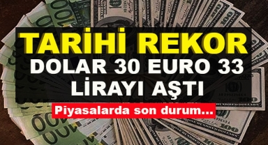 Dolar Tarihi Rekorunu Kırdı