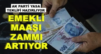 Emekliye Ek Zam İçin AK Parti'den Yeni Yasa Teklifi