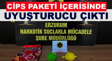 Erzurum’da Uyuşturucu Operasyonu