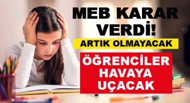 MEB'den Öğrencileri Havaya Uçuracak Karar