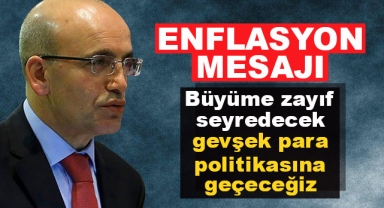 Şimşek'ten Enflasyon Mesajı