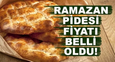 2024 Yılı Ramazan Pidesi Fiyatı Belli Oldu