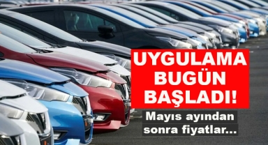 Araç Sahipleri Uygulama Bugün Başladı