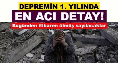 Bugünden İtibaren Ölmüş Sayılacaklar