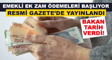 Emeklilere Ek Zammın Ödeneceği Tarih Belli Oldu