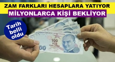 Emeklinin Zam Farkı Hesaplara Yatıyor