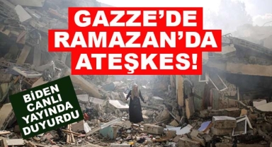 Gazze'de Ramazan Ayı Boyunca Ateşkes İlan Edildi