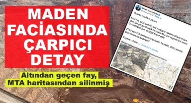 Maden Faciasında Çarpıcı Detay