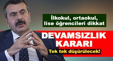 MEB'den Devamsızlıkla İlgili Yeni Karar