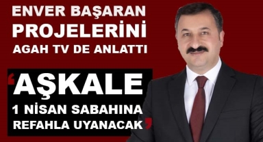Başaran Başkan Projelerini Agah TV'de Anlattı