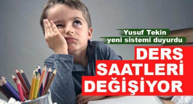Eğitim ve Öğretim Süresi Değişiyor
