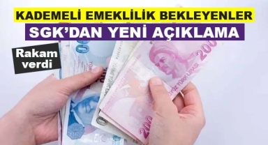 Kademeli Emeklilik Bekleyenlere SGK'dan Açıklama