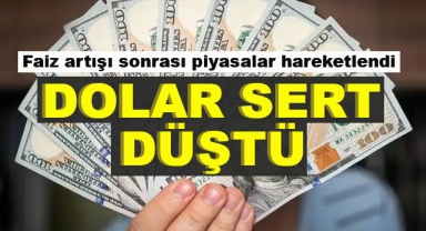 Merkez Bankası Faiz Kararı Sonrası Dolar Sert Düştü