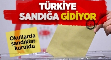 Seçim Sandıkları Kurulmaya Başlandı