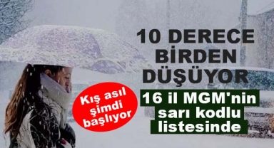 Sıcaklık 10 Derece Birden Sert Düşüyor