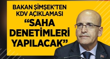 Bakan Şimşek'ten Denetim Uyarısı