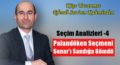 Palandöken seçmeni Sunar'ı sandığa gömdü!