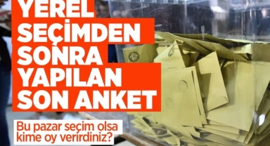 Seçim Sonrası İlk Ankette İbreler Değişti