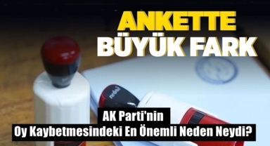 Seçmene AK Parti'nin Oy Kaybetme Nedeni Soruldu