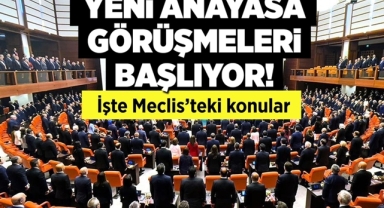 Yeni Anayasa Meclise Geliyor