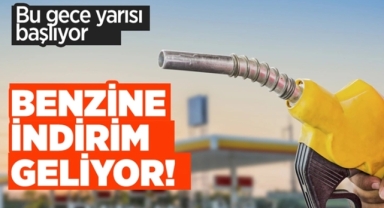 Benzine İndirim Geliyor
