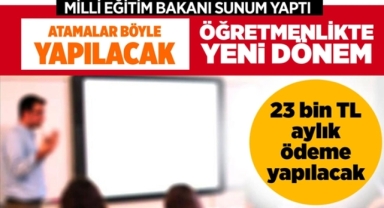 Öğretmenlikte Yeni Dönem Başlıyor