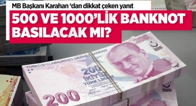 Yeni Banknotların Hazırlığı Yapılıyor
