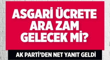 AK Parti'den Ara Zam Açıklaması