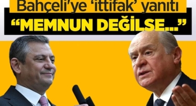 Özel'den Bahçeli'ye İttifak Çağrısı